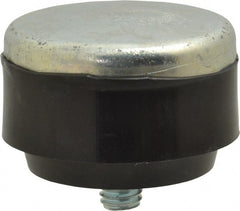 NUPLA - 2" Face Diam, Grade Extra Hard, Hammer Tip/Face - 12 oz Head, Steel - Exact Tooling