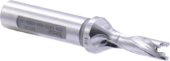 Iscar - 0.315" to 0.331" Diam, 3xD, 0.94" Max Depth, 1/2" Shank Diam, 3.32" OAL, Replaceable-Tip Drill - FCP, ICK, ICK-2M, ICM, ICP, iCP-2M Insert, 71322143 Toolholder, Series SumoCham - Exact Tooling