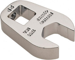 Proto - 11mm 3/8" Drive Chrome Crowfoot Wrench - 0.87" Head Diam x 1/4" Head Thickness, 1.13" OAL - Exact Tooling