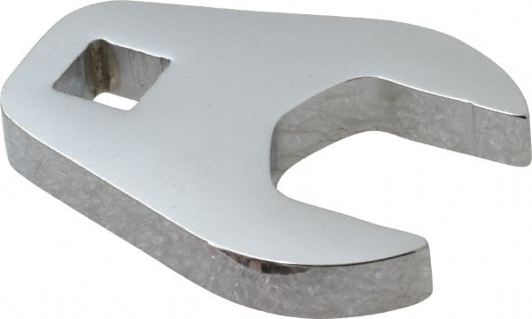 Proto - 22mm 3/8" Drive Chrome Crowfoot Wrench - 1-23/32" Head Diam x 1/4" Head Thickness, 2-7/32" OAL - Exact Tooling