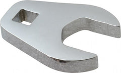 Proto - 22mm 3/8" Drive Chrome Crowfoot Wrench - 1-23/32" Head Diam x 1/4" Head Thickness, 2-7/32" OAL - Exact Tooling
