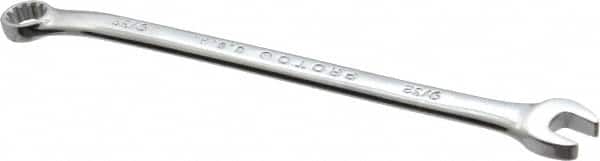Proto - 9/32" Offset Combination Wrench - 15° Offset Angle, 5-5/32" OAL, Steel, Chrome Finish - Exact Tooling
