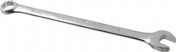 Proto - 11/32" Offset Combination Wrench - 15° Offset Angle, 7-29/32" OAL, Steel, Chrome Finish - Exact Tooling