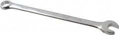 Proto - 11/32" Offset Combination Wrench - 15° Offset Angle, 7-29/32" OAL, Steel, Chrome Finish - Exact Tooling