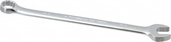 Proto - 9/16" 12 Point Combination Wrench - 15° Offset Angle, 8-5/8" OAL, Steel, Chrome Finish - Exact Tooling
