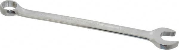 Proto - 7/8" Offset Combination Wrench - 15° Offset Angle, 12-17/32" OAL, Steel, Chrome Finish - Exact Tooling