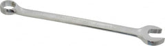 Proto - 7/8" Offset Combination Wrench - 15° Offset Angle, 12-17/32" OAL, Steel, Chrome Finish - Exact Tooling