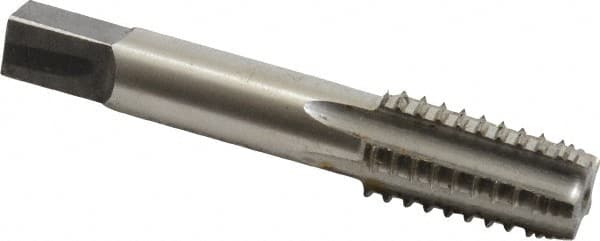 Reiff & Nestor - 1/8-27 NPT, 5 Flutes, Bright Finish, High Speed Steel, Interrupted Thread Pipe Tap - Exact Tooling