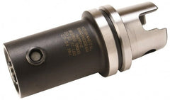 Kennametal - KM80ATC Outside Modular Connection, KM40 Inside Modular Connection, KM80 to KM40 Reducing Adapter - 59.99mm Projection, 40.01mm Nose Diam, 105mm OAL, Through Coolant - Exact Tooling