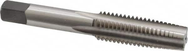 Cleveland - M14x2.00 Metric Coarse 6H 4 Flute Bright Finish High Speed Steel Straight Flute Standard Hand Tap - Taper, Right Hand Thread, 3.594" OAL, 1.66" Thread Length, D7 Limit, Oversize - Exact Tooling