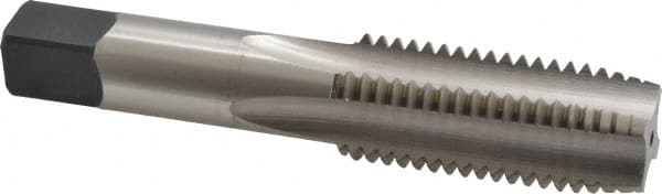 Cleveland - M24x3.00 Metric Coarse 6H 4 Flute Bright Finish High Speed Steel Straight Flute Standard Hand Tap - Plug, Right Hand Thread, 4.906" OAL, 2.22" Thread Length, D8 Limit, Oversize - Exact Tooling