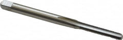Cleveland - M3x0.50 Metric Coarse 6H 3 Flute Bright Finish High Speed Steel Straight Flute Standard Hand Tap - Bottoming, Right Hand Thread, 1.938" OAL, 0.31" Thread Length, D3 Limit, Oversize - Exact Tooling
