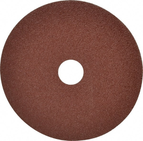 3M - 5" Diam 7/8" Hole 60 Grit Fiber Disc - Medium Grade, Ceramic, 12,000 Max RPM, Series 982C - Exact Tooling