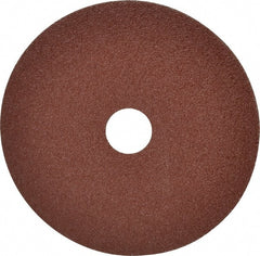 3M - 5" Diam 7/8" Hole 60 Grit Fiber Disc - Medium Grade, Ceramic, 12,000 Max RPM, Series 982C - Exact Tooling