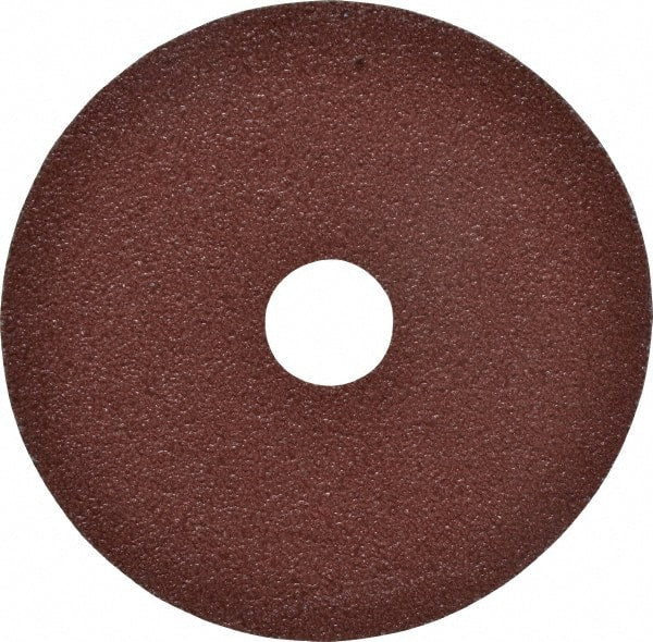 3M - 4-1/2" Diam 7/8" Hole 60 Grit Fiber Disc - Medium Grade, Ceramic, 13,300 Max RPM, Series 982C - Exact Tooling