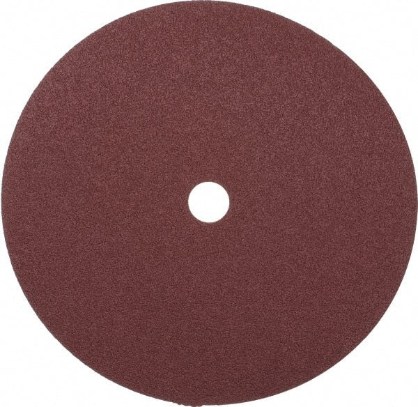 3M - 9-1/8" Diam 7/8" Hole 80 Grit Fiber Disc - Medium Grade, Ceramic, 6,600 Max RPM, Series 982C - Exact Tooling