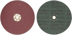 3M - 7" Diam 5/8-11 Threaded Hole 60 Grit Fiber Disc - Medium Grade, Ceramic, 8,600 Max RPM, Series 982C - Exact Tooling