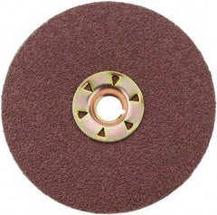 3M - 4-1/2" Diam 5/8-11 Threaded Hole 60 Grit Fiber Disc - Medium Grade, Ceramic, 13,300 Max RPM, Series 982C - Exact Tooling