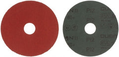 3M - 4-1/2" Diam 7/8" Hole 60 Grit Fiber Disc - Medium Grade, Ceramic, 13,300 Max RPM, Series 987C - Exact Tooling