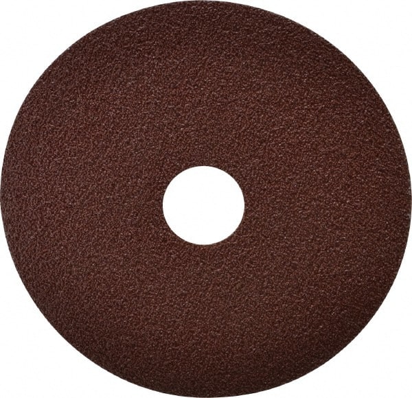 3M - 4-1/2" Diam 7/8" Hole 80 Grit Fiber Disc - Medium Grade, Ceramic, 13,300 Max RPM, Series 982C - Exact Tooling