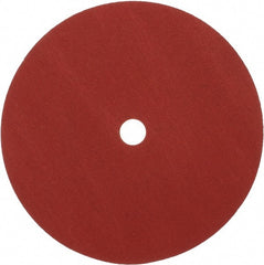 3M - 9-1/8" Diam 7/8" Hole 80 Grit Fiber Disc - Medium Grade, Ceramic, 6,600 Max RPM, Series 987C - Exact Tooling