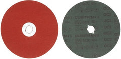 3M - 7" Diam 5/8-11 Threaded Hole 60 Grit Fiber Disc - Medium Grade, Ceramic, 8,600 Max RPM, Series 987C - Exact Tooling