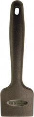 Hyde Tools - Stiff Carbon Steel 2-Edge Scraper - 2-1/2" Blade Width, 5" Long Plastic Handle - Exact Tooling