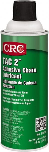 CRC - 16 oz Aerosol Adhesive Chain & Cable Lubricant - Blue, 350°F - Exact Tooling