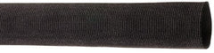 Techflex - 2.54" ID Black Woven Sleeving for Hoses - 50' Long, -50 to 248°F - Exact Tooling