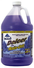 Peak - Water-Based Solution Windshield Washer Fluid - 1 Gal Bottle, -25°  Freezing Point - Exact Tooling