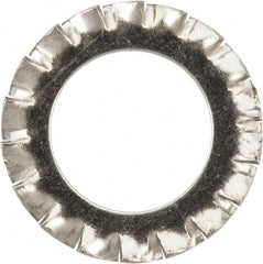 Value Collection - M14 Screw, 15mm ID, Stainless Steel External Tooth Lock Washer - 24mm OD, Uncoated, Grade 316 & Austenitic A4 - Exact Tooling