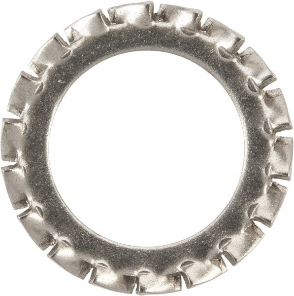 Value Collection - M16 Screw, 17mm ID, Stainless Steel External Tooth Lock Washer - 26mm OD, Uncoated, Grade 316 & Austenitic A4 - Exact Tooling
