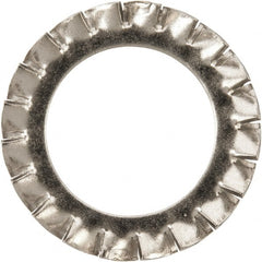 Value Collection - M22 Screw, 23mm ID, Stainless Steel External Tooth Lock Washer - 36mm OD, Uncoated, Grade 316 & Austenitic A4 - Exact Tooling