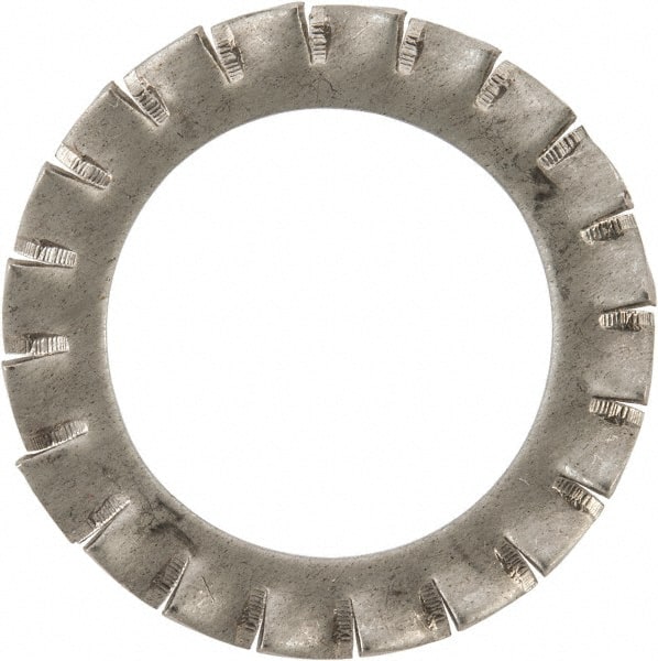 Value Collection - M24 Screw, 25mm ID, Stainless Steel External Tooth Lock Washer - 38mm OD, Uncoated, Grade 316 & Austenitic A4 - Exact Tooling