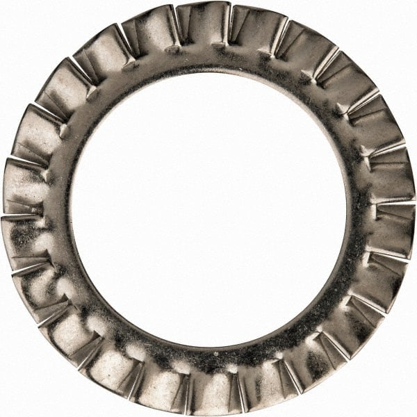 Value Collection - M30 Screw, 31mm ID, Stainless Steel External Tooth Lock Washer - 48mm OD, Uncoated, Grade 316 & Austenitic A4 - Exact Tooling