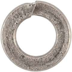 Value Collection - M2, 2.1mm ID, 4.4mm OD, 0.5mm Thick Split Lock Washer - 316 Austenitic Grade A4 Stainless Steel, Uncoated, 2.1mm Min ID, 2.4mm Max ID, 4.4mm Max OD - Exact Tooling