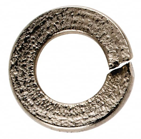 Value Collection - M3, 3.1mm ID, 5.8mm OD, 0.8mm Thick Split Lock Washer - 316 Austenitic Grade A4 Stainless Steel, Uncoated, 3.1mm Min ID, 3.4mm Max ID, 24mm Min OD, 5.8mm Max OD - Exact Tooling