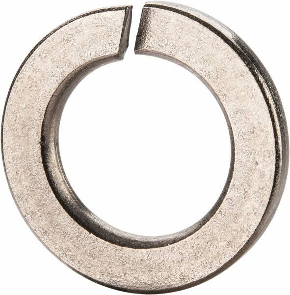 Value Collection - M16, 16.2mm ID, 27.4mm OD, 3.5mm Thick Split Lock Washer - 316 Austenitic Grade A4 Stainless Steel, Uncoated, 16.2mm Min ID, 17mm Max ID, 27.4mm Max OD - Exact Tooling