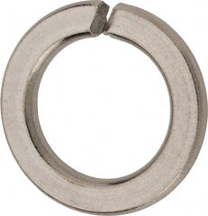 Value Collection - M18, 18.2mm ID, 29.4mm OD, 3.5mm Thick Split Lock Washer - 316 Austenitic Grade A4 Stainless Steel, Uncoated, 18.2mm Min ID, 19mm Max ID, 29.4mm Max OD - Exact Tooling
