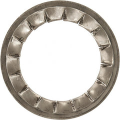 Value Collection - M24 Screw, 25mm ID, Stainless Steel Internal Tooth Lock Washer - 38mm OD, Uncoated, Grade 316 & Austenitic A4 - Exact Tooling