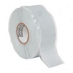 3M - 1" x 30', Gray Silicone Electrical Tape - Series 70, 12 mil Thick - Exact Tooling