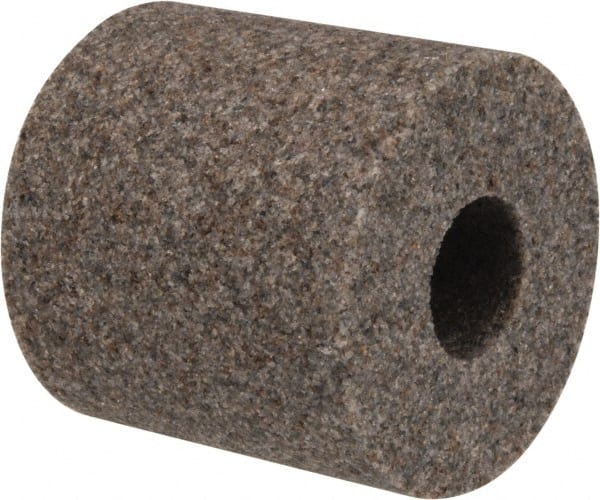 Norton - 60 Grit Aluminum Oxide Type 5 Internal Grinding Wheel - 1" Diam x 3/8" Hole x 1" Thick, 32,470 Max RPM, Type 5 Medium Grade, K Hardness, Vitrified Bond, No Recess - Exact Tooling