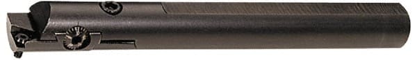 APT - 1-3/16" Min Bore Diam, 9-3/8" OAL, Indexable Boring Bar - 5-1/8" Max Bore Depth, TPGH Insert, Screw Holding Method - Exact Tooling