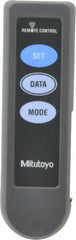 Mitutoyo - Drop Indicator Remote Control - For Use with Digimatic Indicator ID-H - Exact Tooling