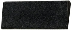 Made in USA - 4-1/2" Long x 1-3/4" Diam x 1/2" Thick, Silicon Carbide Sharpening Stone - Round, Coarse Grade - Exact Tooling