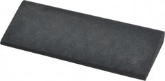 Made in USA - 4-1/2" Long x 1-3/4" Diam x 1/2" Thick, Silicon Carbide Sharpening Stone - Round, Medium Grade - Exact Tooling