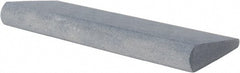 Made in USA - 4-1/2" Long x 1-3/4" Diam x 1/2" Thick, Silicon Carbide Sharpening Stone - Round, Fine Grade - Exact Tooling