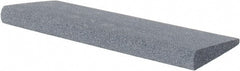 Made in USA - 4-1/2" Long x 1-3/4" Diam x 3/8" Thick, Silicon Carbide Sharpening Stone - Round, Medium Grade - Exact Tooling