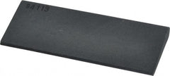 Made in USA - 4-1/2" Long x 1-3/4" Diam x 3/8" Thick, Silicon Carbide Sharpening Stone - Round, Fine Grade - Exact Tooling
