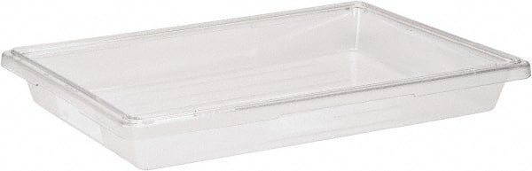 Rubbermaid - Rectangular, Clear Polycarbonate Food Tote Box - 3-1/2" High x 18" Wide x 26" Long - Exact Tooling